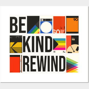 Be Kind Rewind // VHS 80s Nostalgia Posters and Art